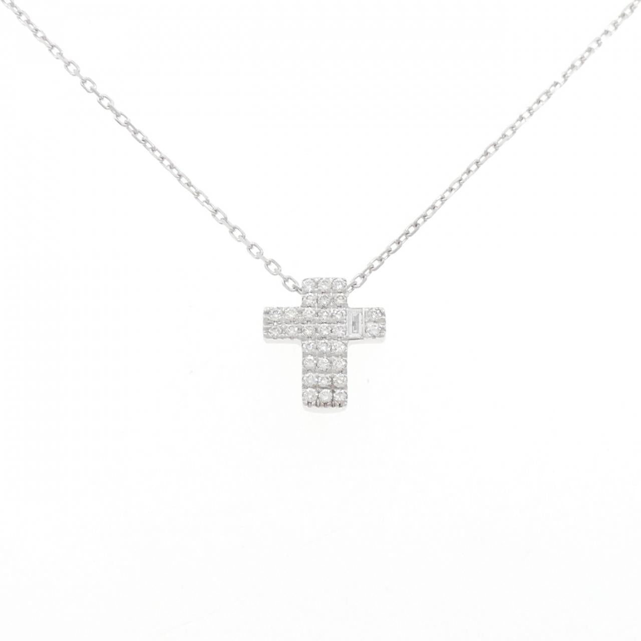 Asprey 750 ホワイト ゴールド ダイヤモンド ネックレス