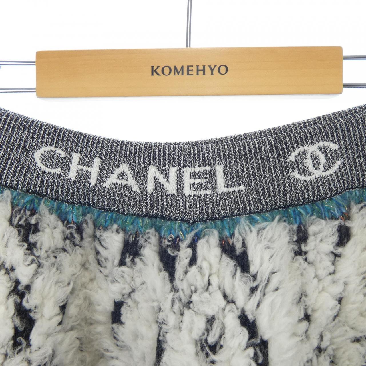 シャネル カシミヤスカート