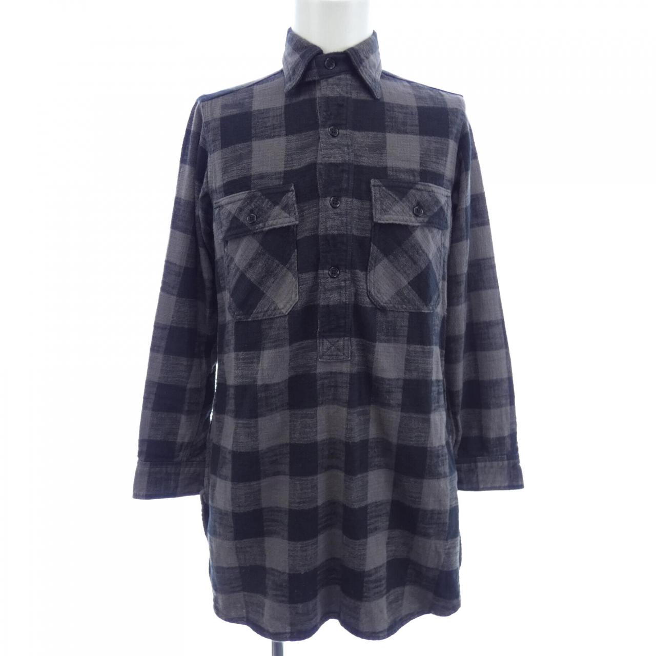 South2 West8 チェック シャツ