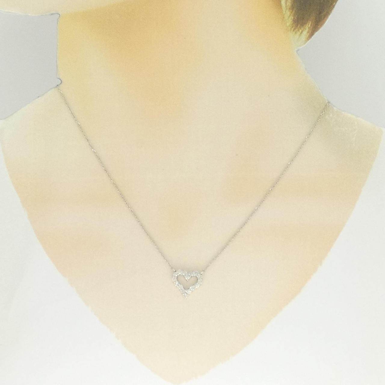 Pt850ダイヤモンドネックレス