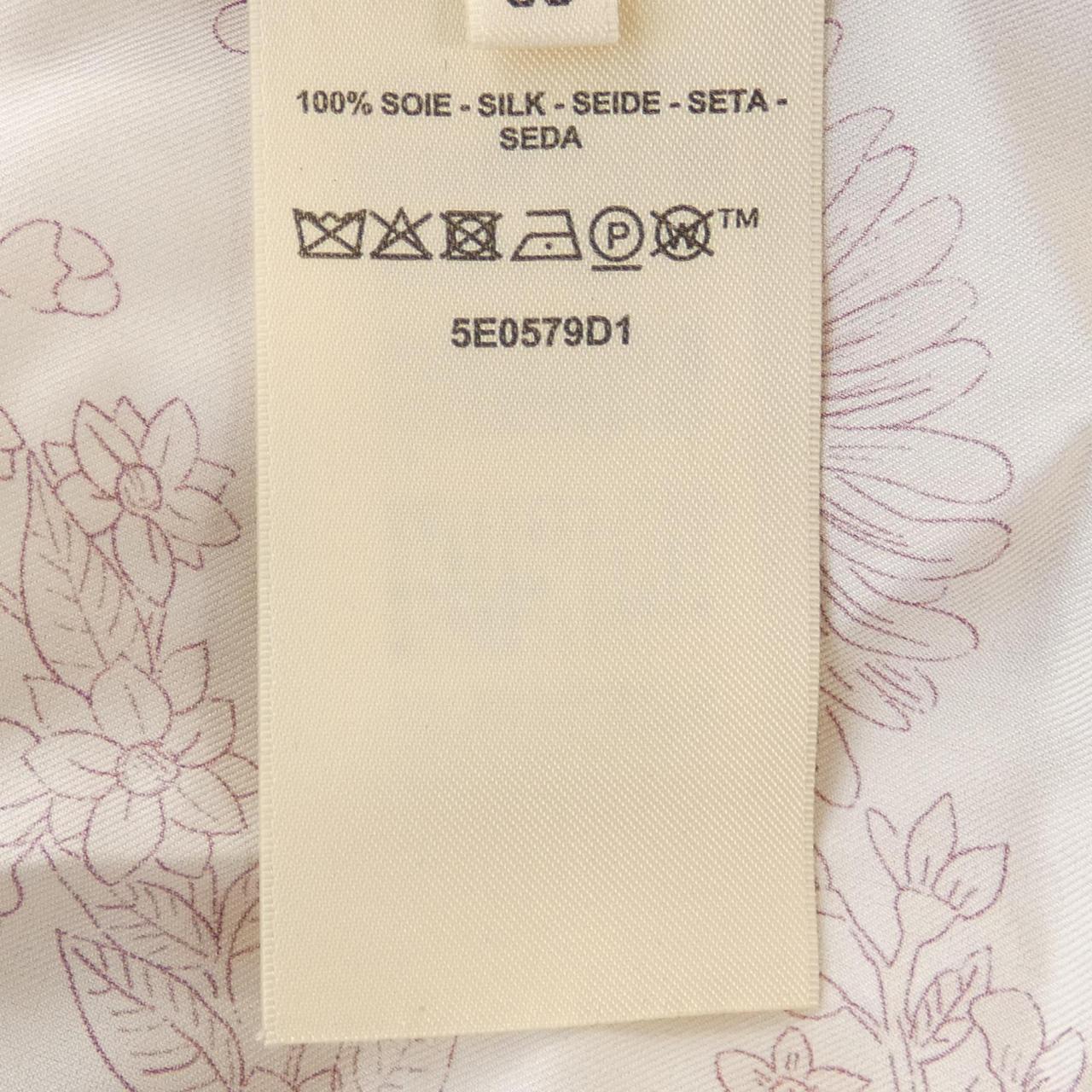 エルメス 5E0579D138 シルクワンピース