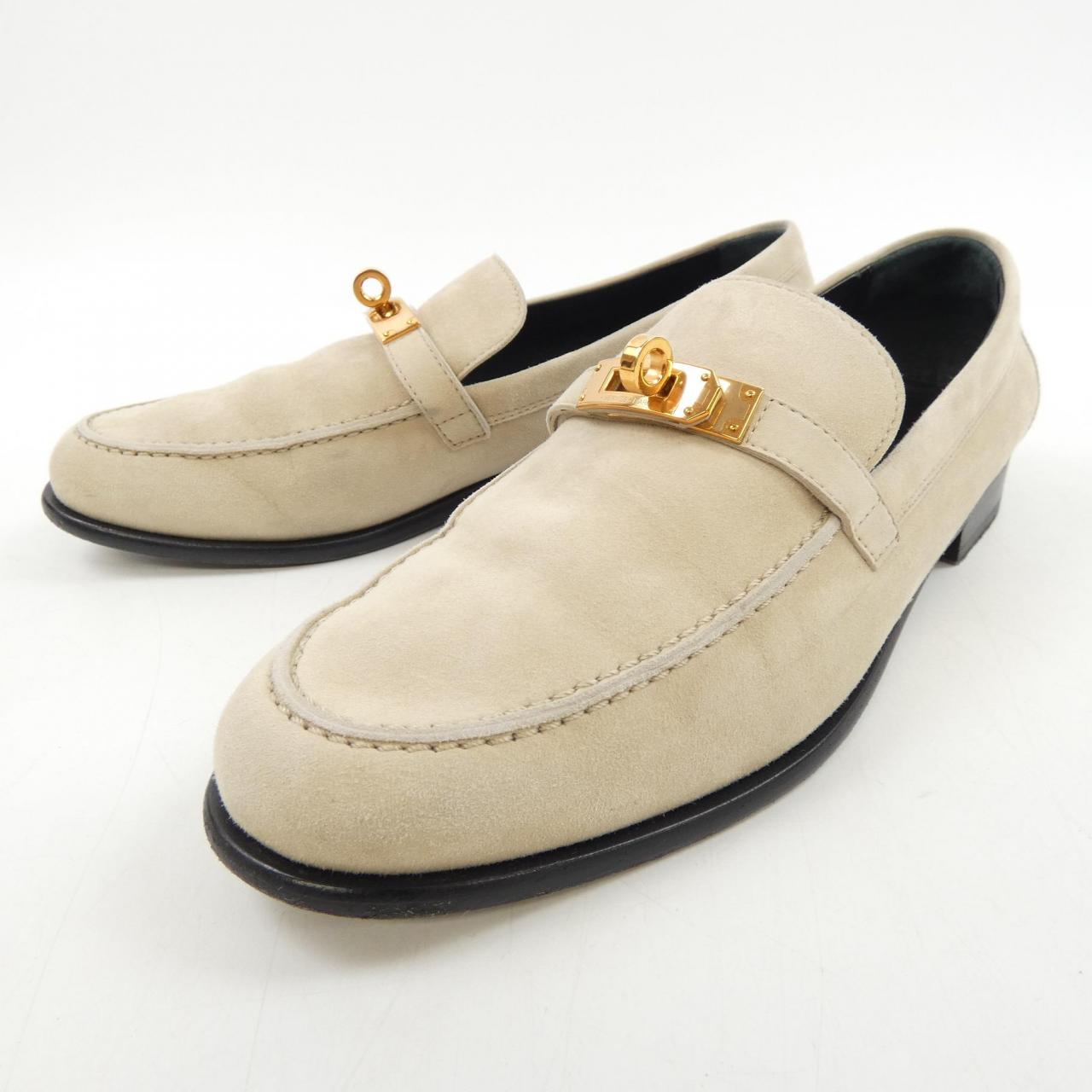 エルメス シェーヴルヴェロアシューズ
