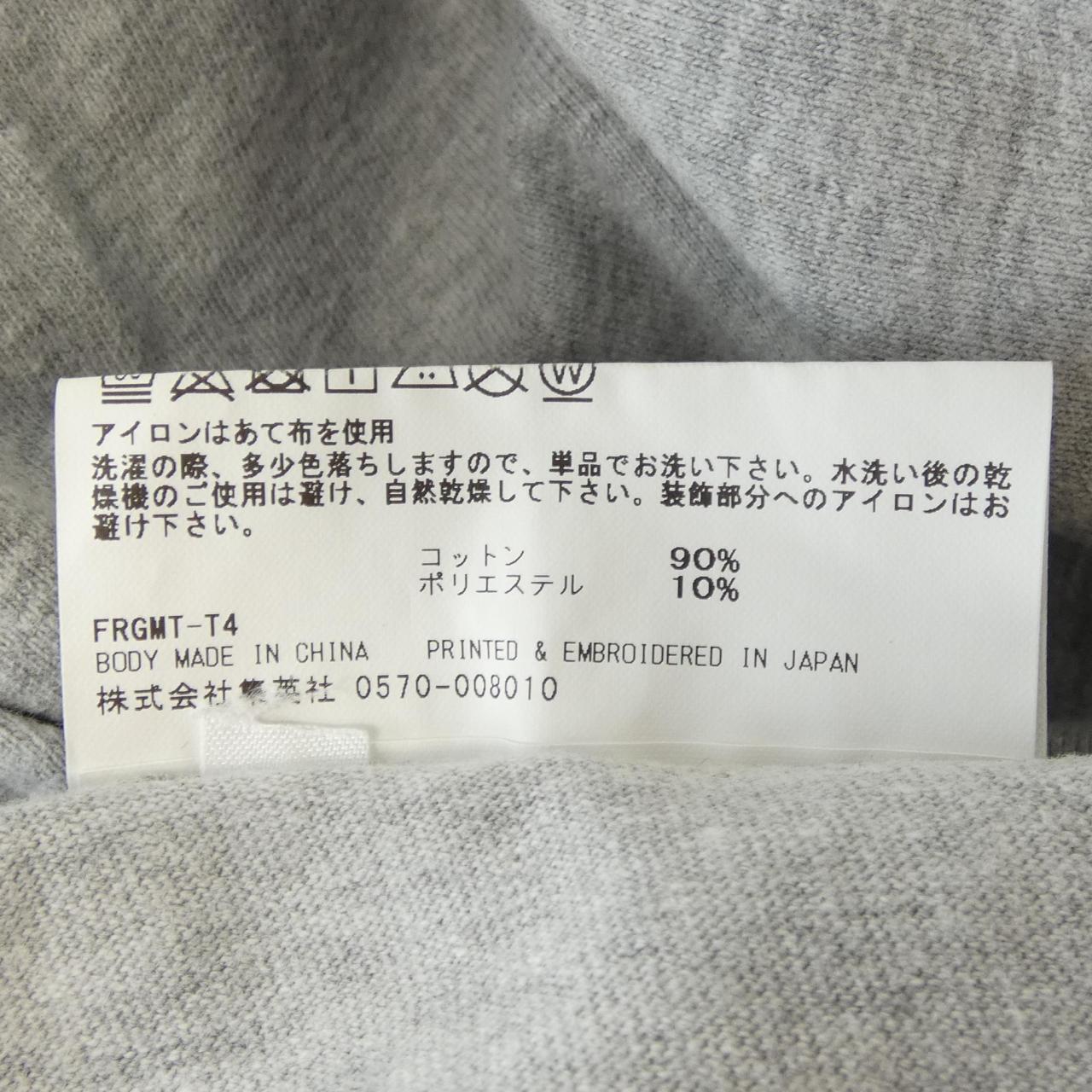 フラグメントデザイン コットンTシャツ