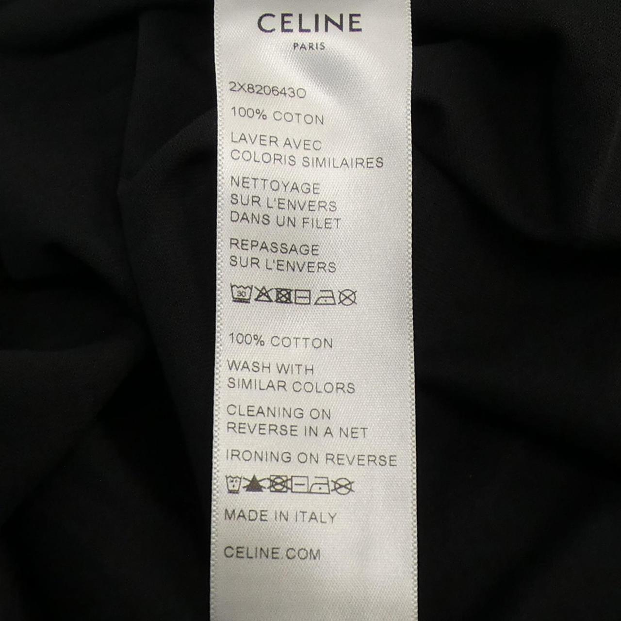 セリーヌ コットンTシャツ