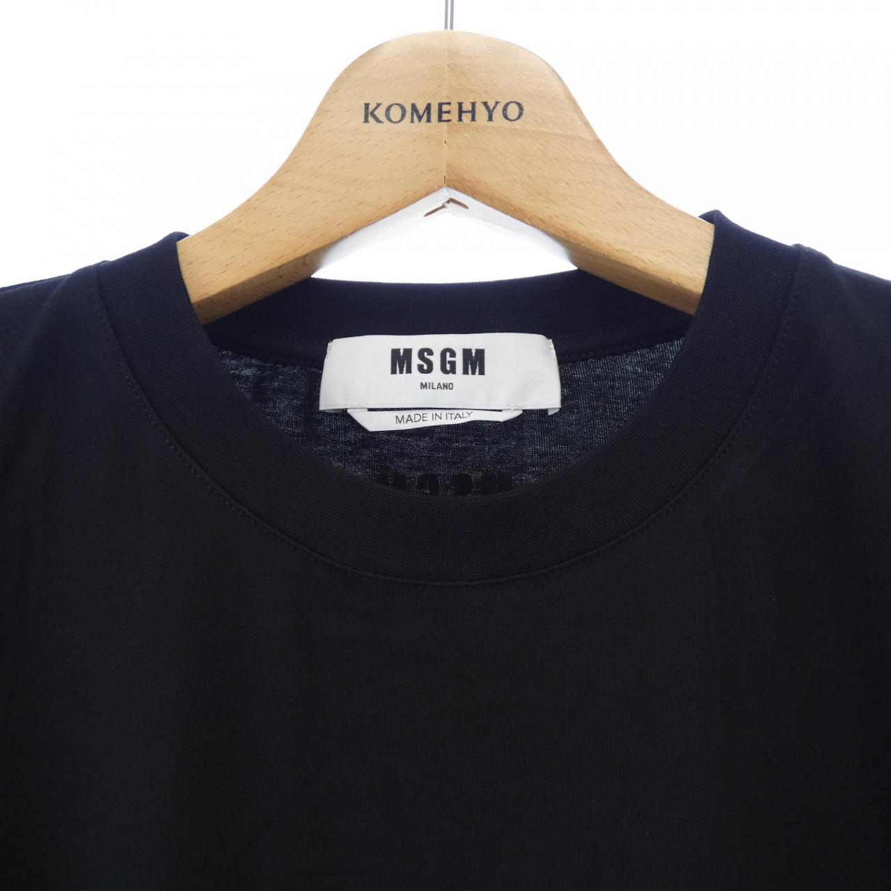 エムエスジーエム コットンTシャツ