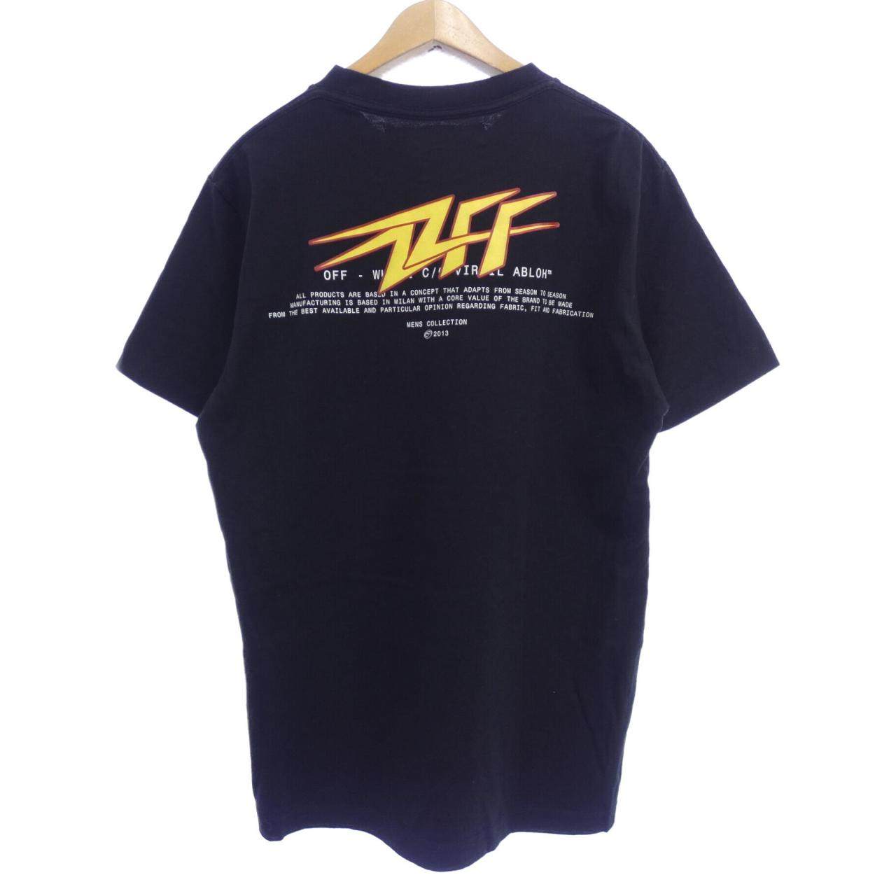 オフホワイト コットンTシャツ