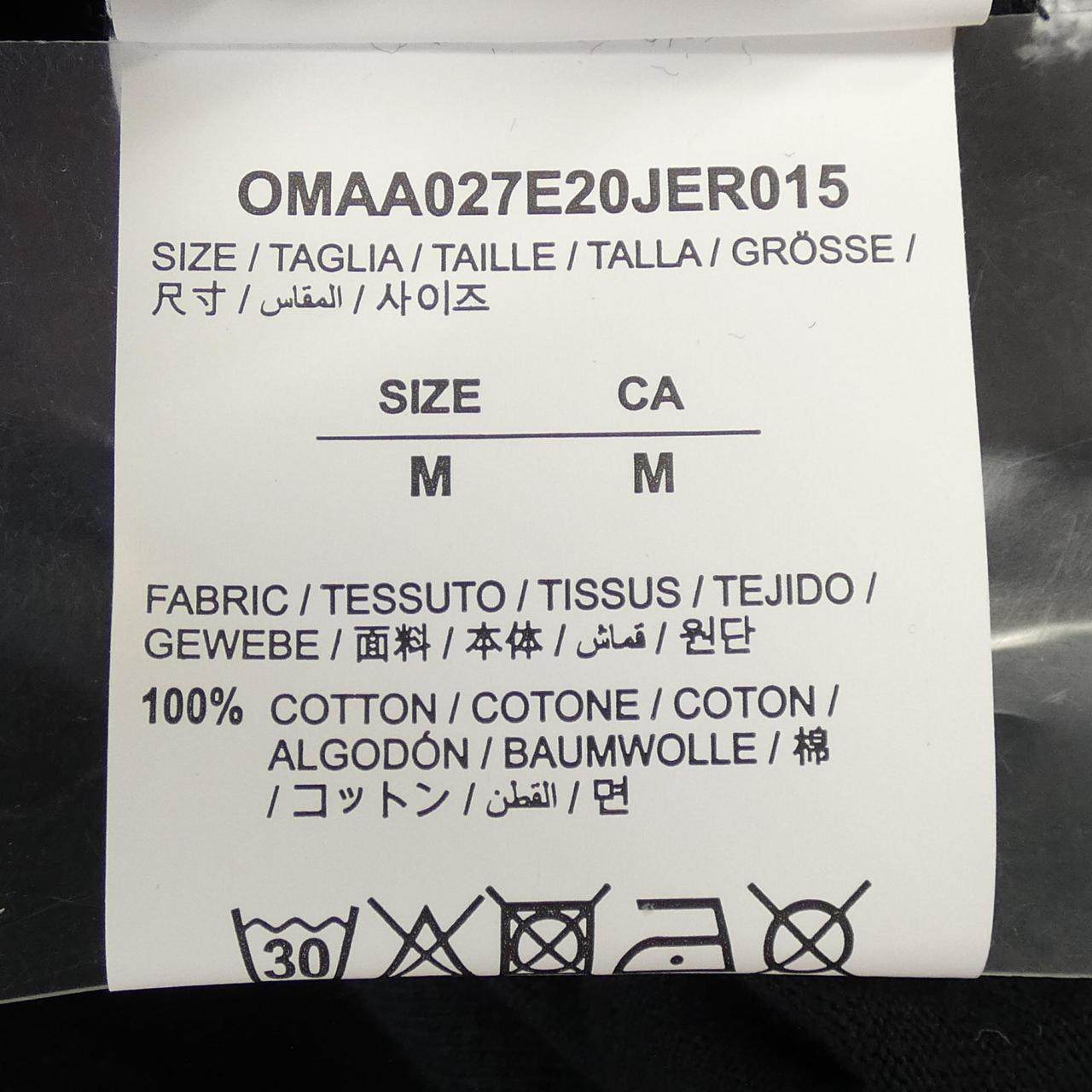 オフホワイト コットンTシャツ