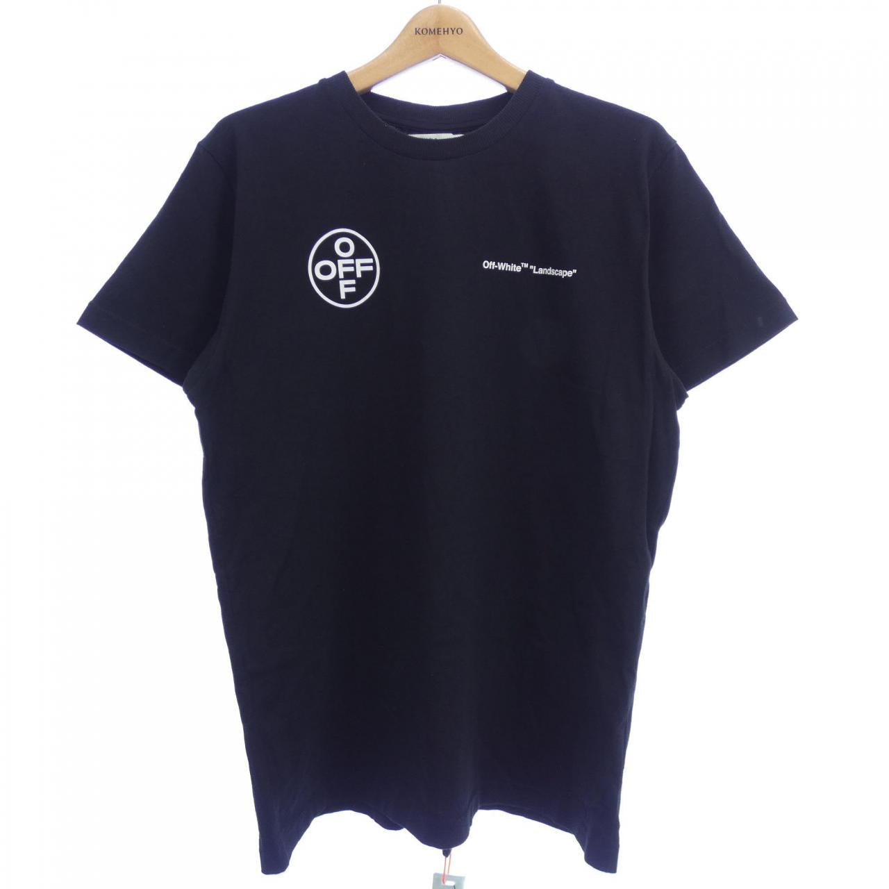 オフホワイト コットンTシャツ