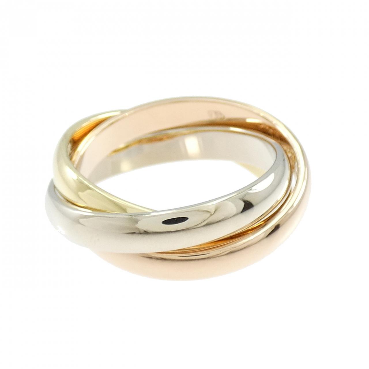 カルティエ トリニティ Au750 リング 13号