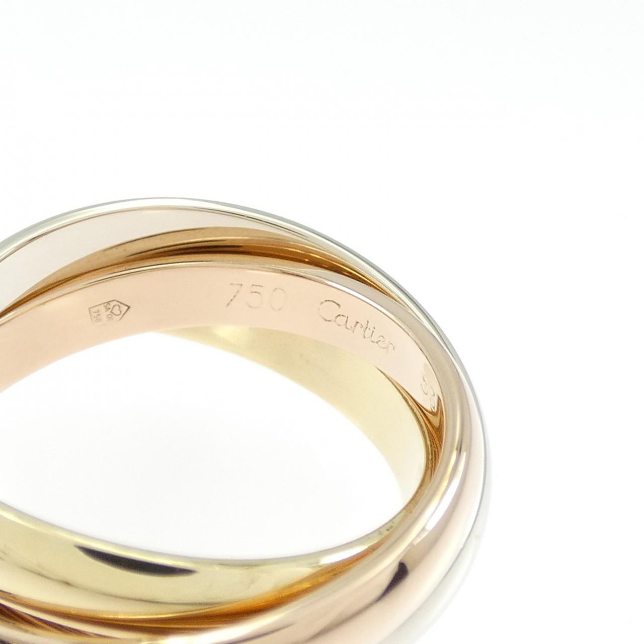 カルティエ トリニティ Au750 リング 13号