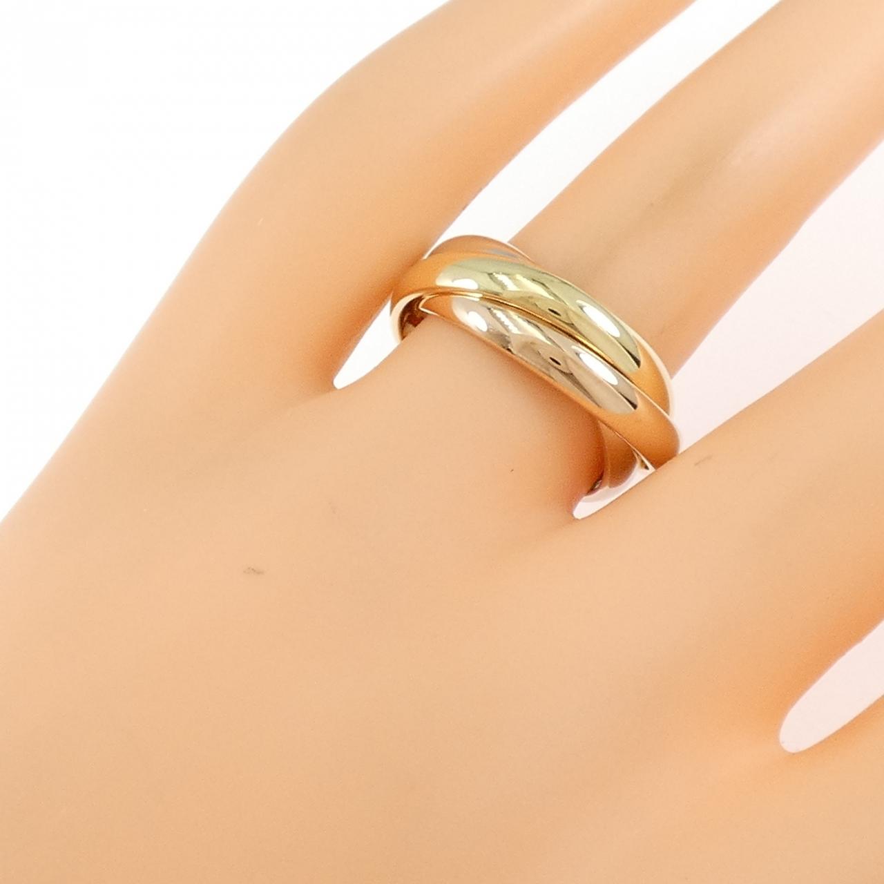 カルティエ トリニティ Au750 リング 13号