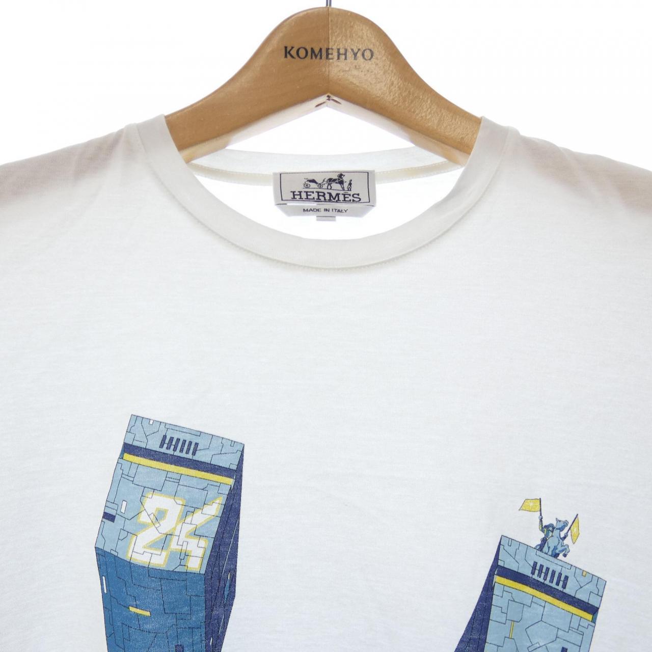エルメス Tシャツ コットン Tシャツ XS