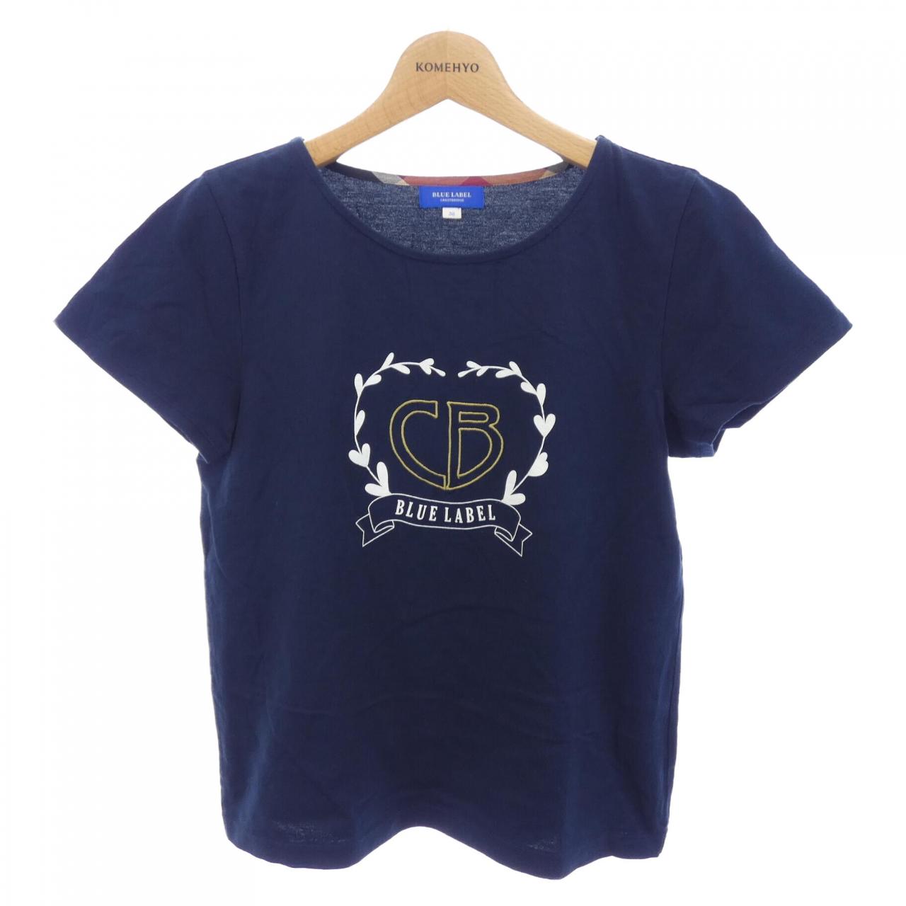 ブルーレーベルクレストブリッジ コットンTシャツ
