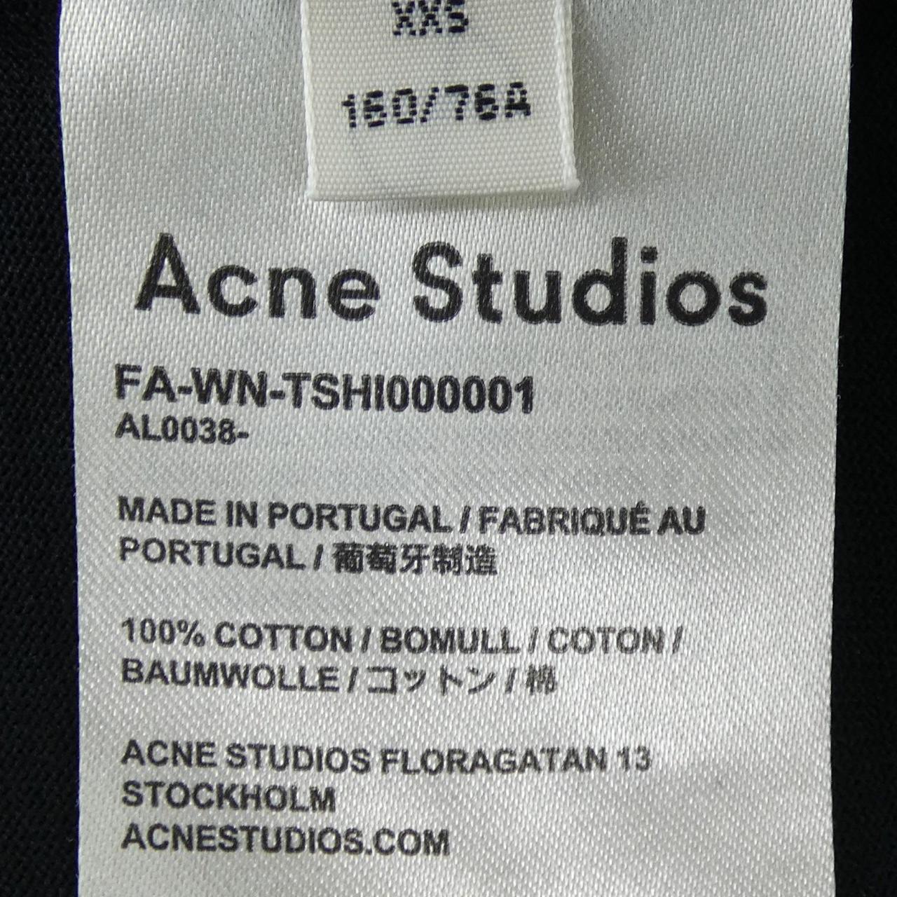 アクネストゥディオズ コットンTシャツ
