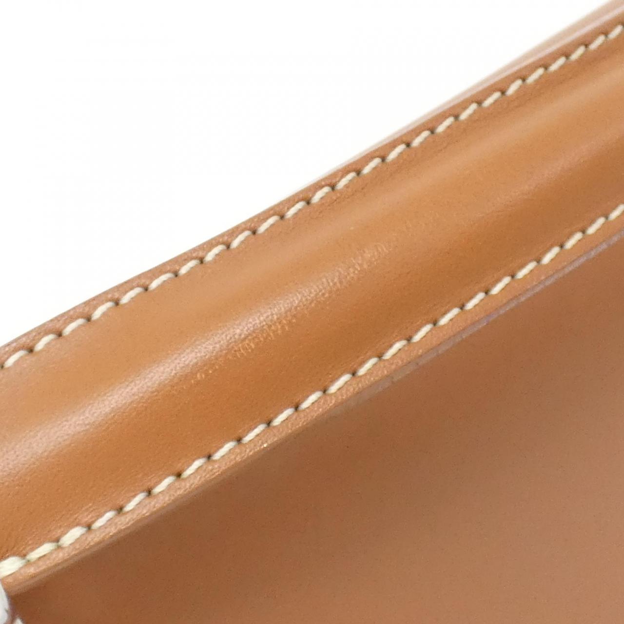 ゴヤール サンルイ コーティング キャンバス レザー バッグ