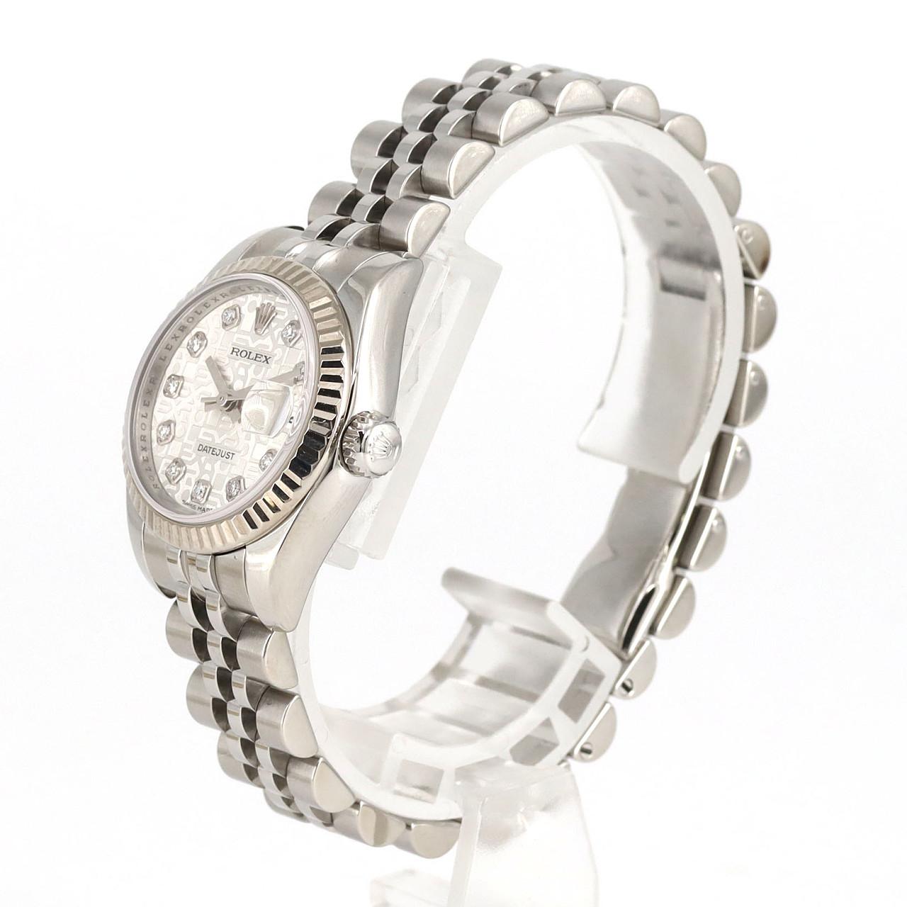 ロレックス デイトジャスト ステンレススチール ホワイトゴールド