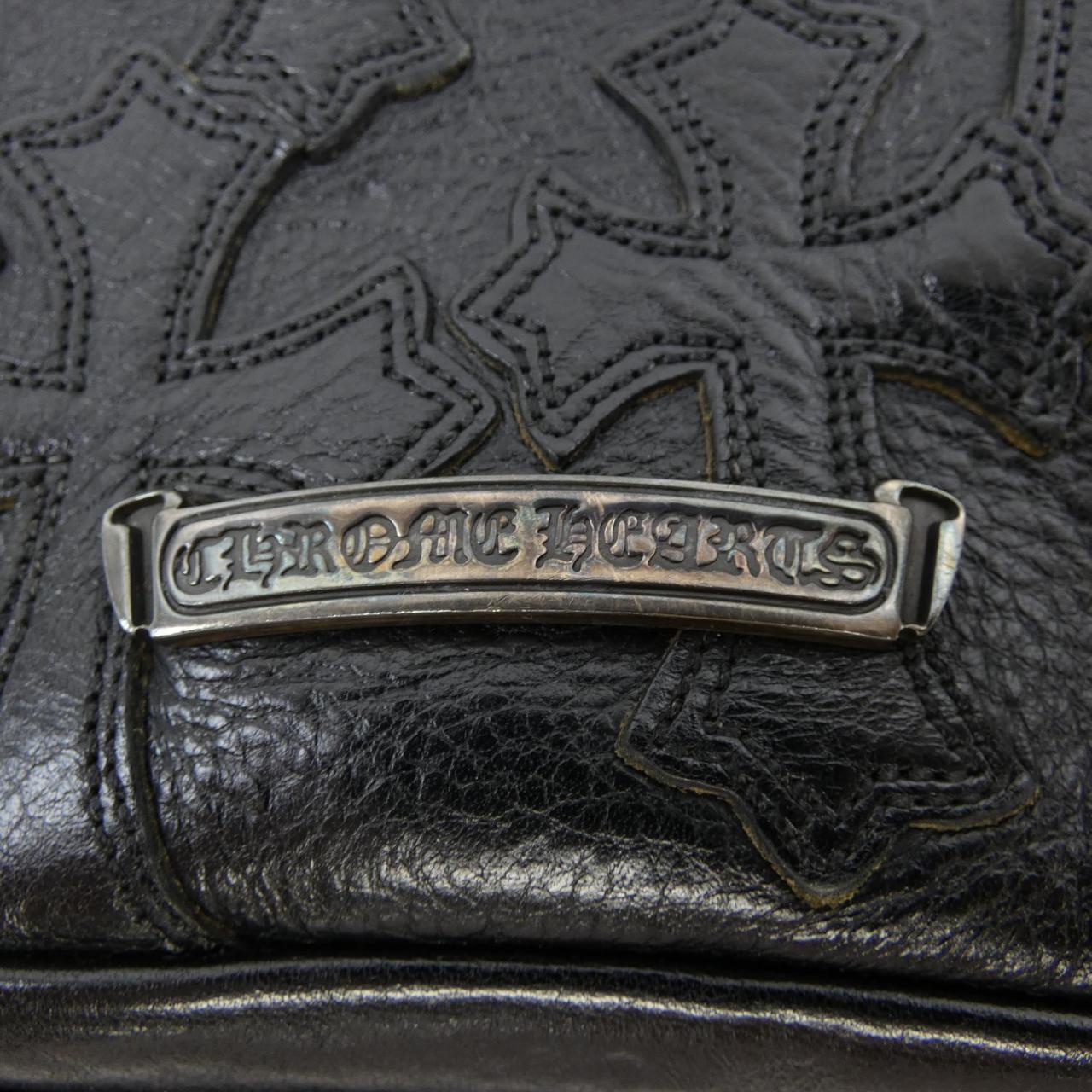 クロムハーツ EVERYDAY CARRY SM レザーショルダーバッグ