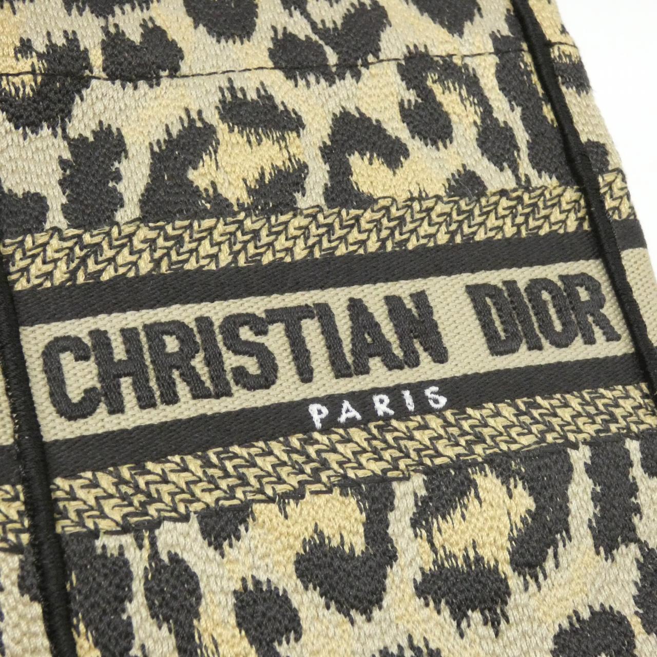 クリスチャン ディオール ブック トート キャンバス バッグ