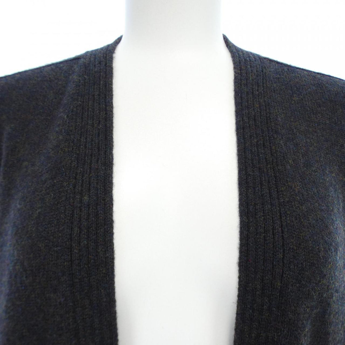 エルメス カシミヤロングカーディガン36