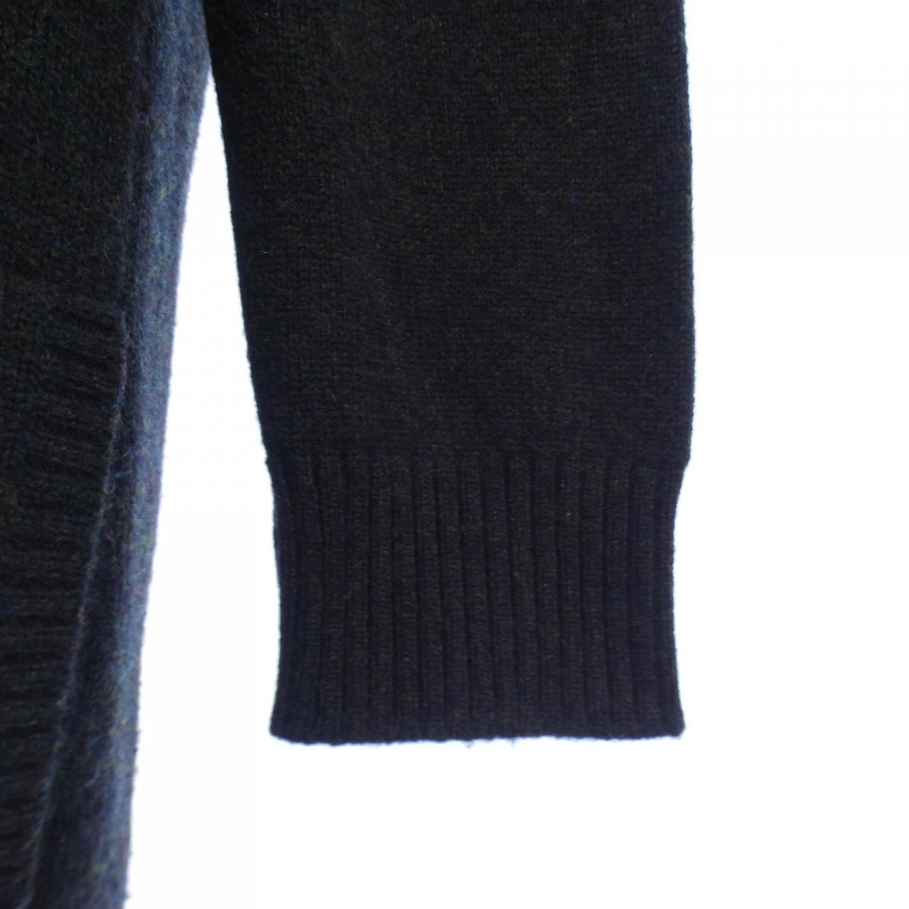 エルメス カシミヤロングカーディガン36