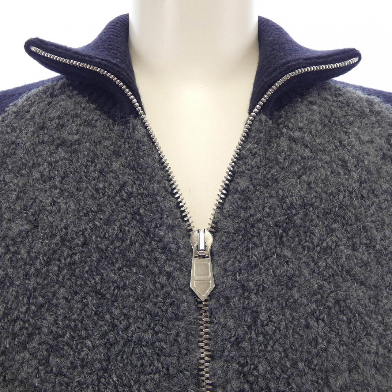 エルメス カシミヤ混カーディガン