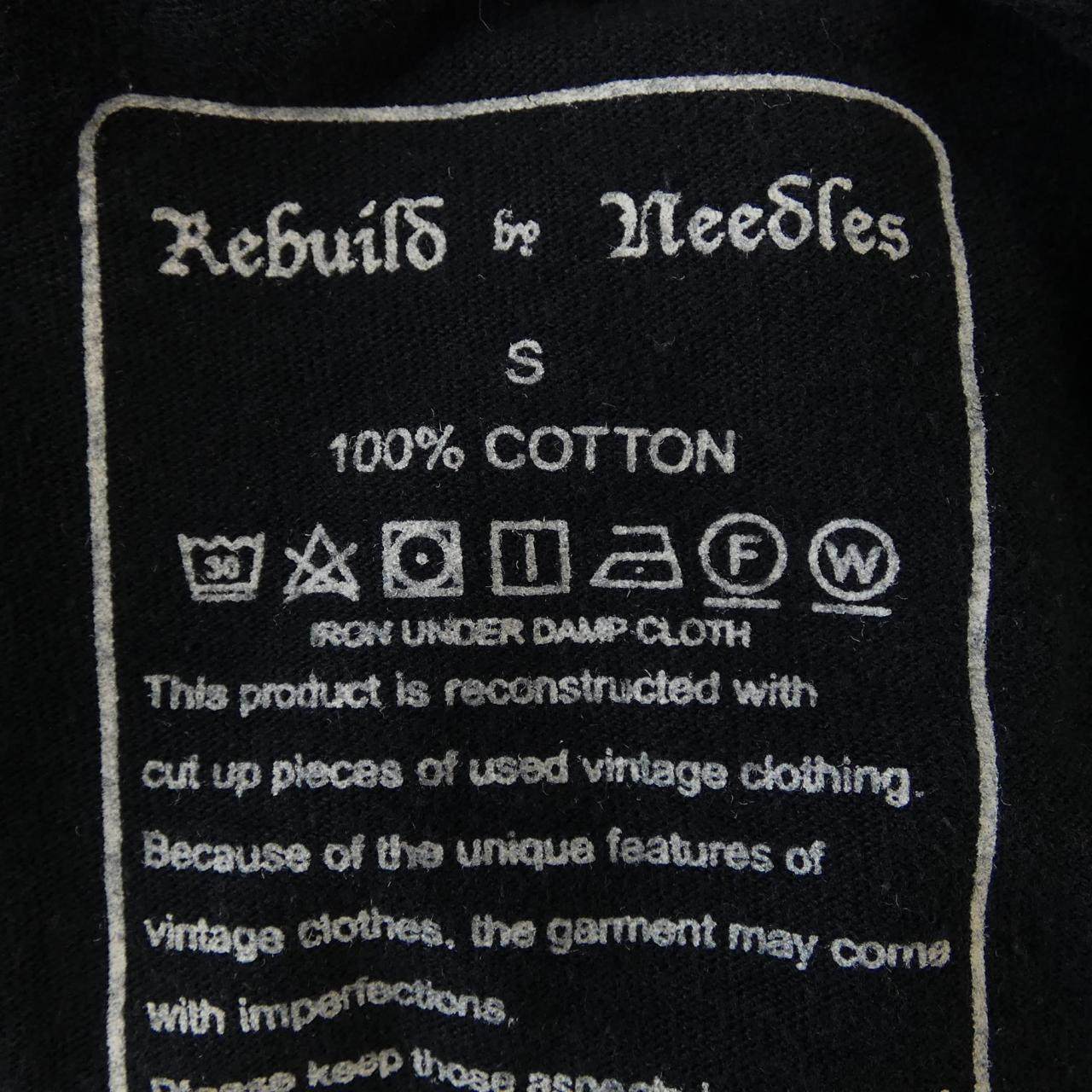 リビルドバイニードルス コットンTシャツ