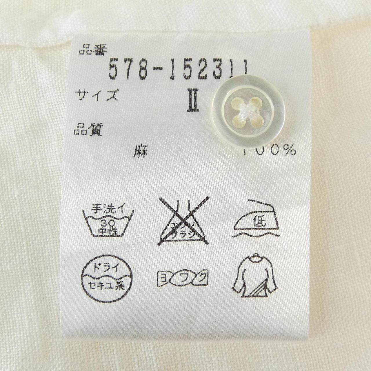マーガレットハウエル 半袖シャツ