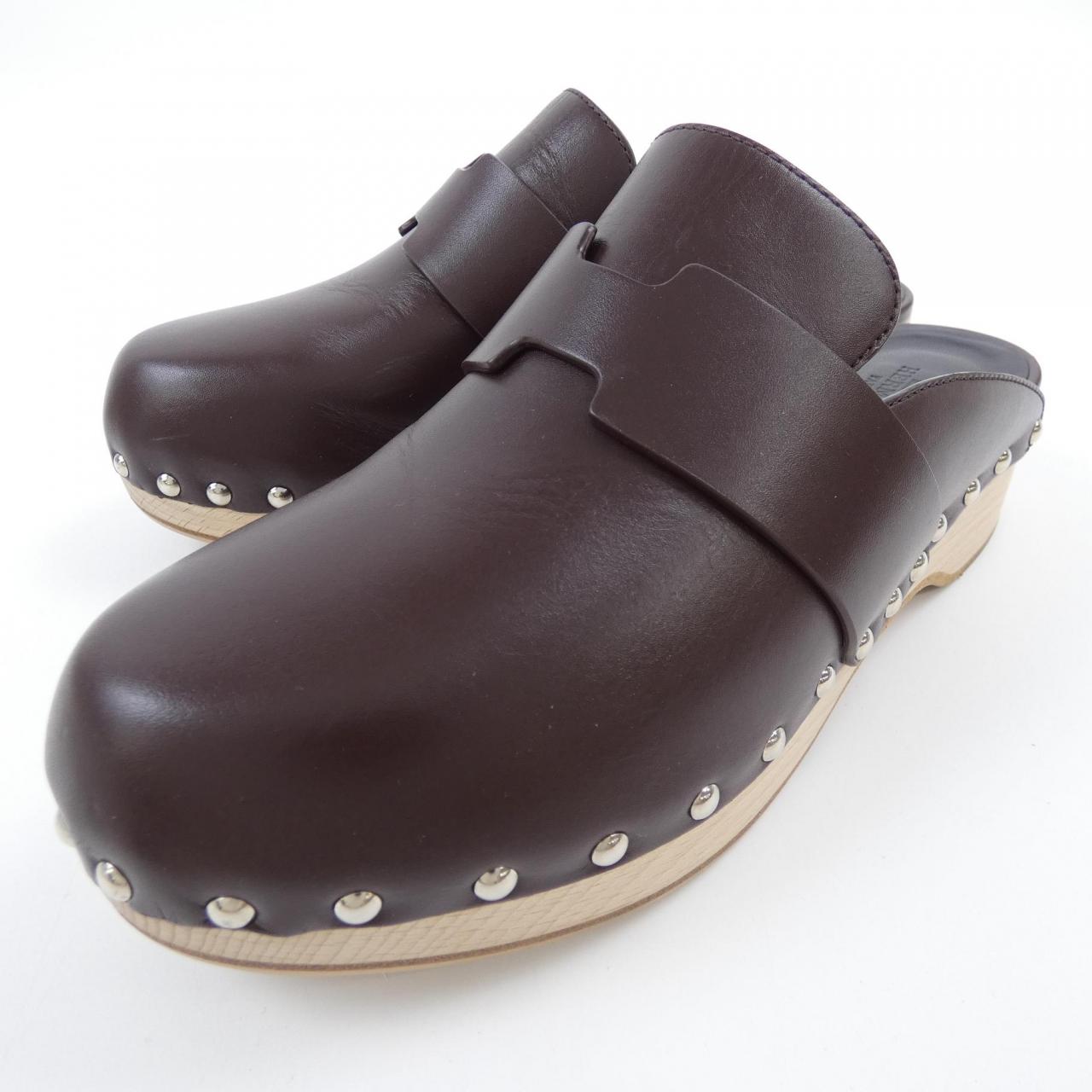エルメス カリャHカットディテール シューズ