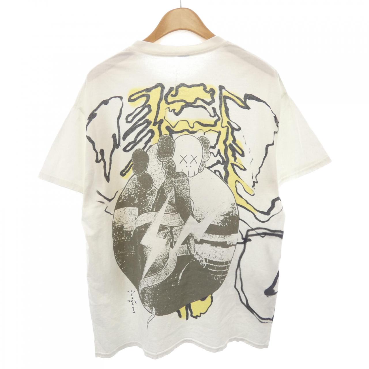 カクタスジャック KAWS コットンTシャツ