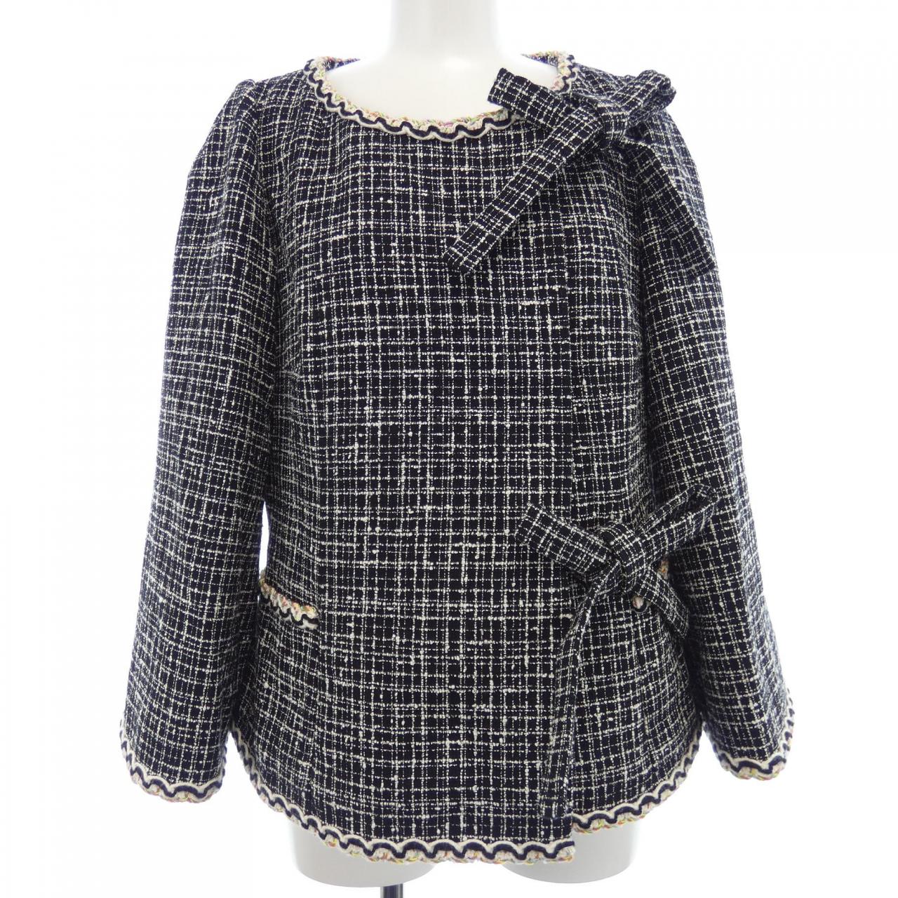 シャネル LOOK35 ノーカラージャケット