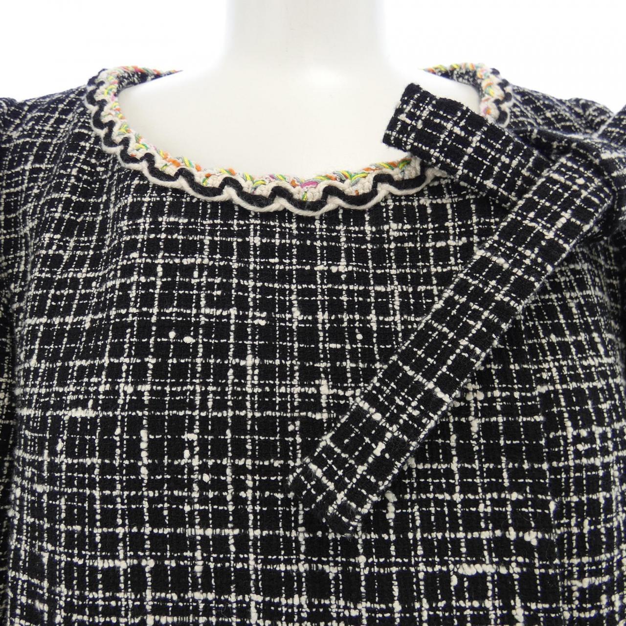 シャネル LOOK35 ノーカラージャケット