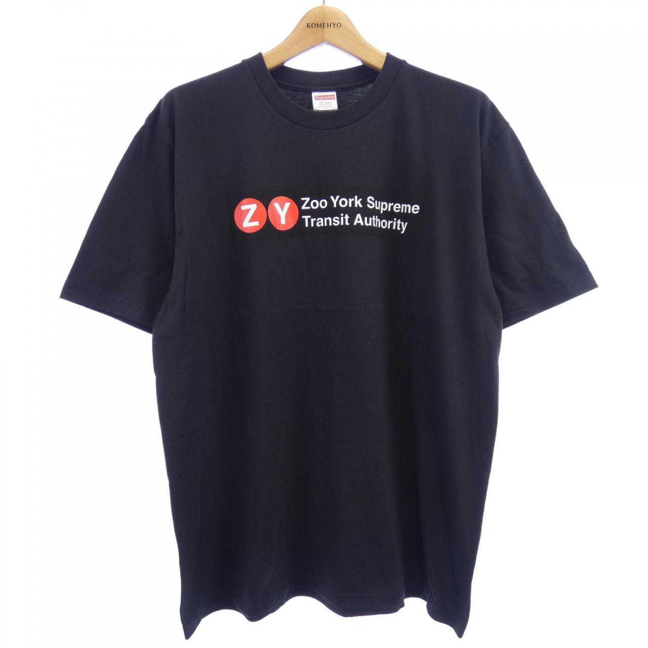 シュプリーム ズー ヨーク トランジット Tシャツ