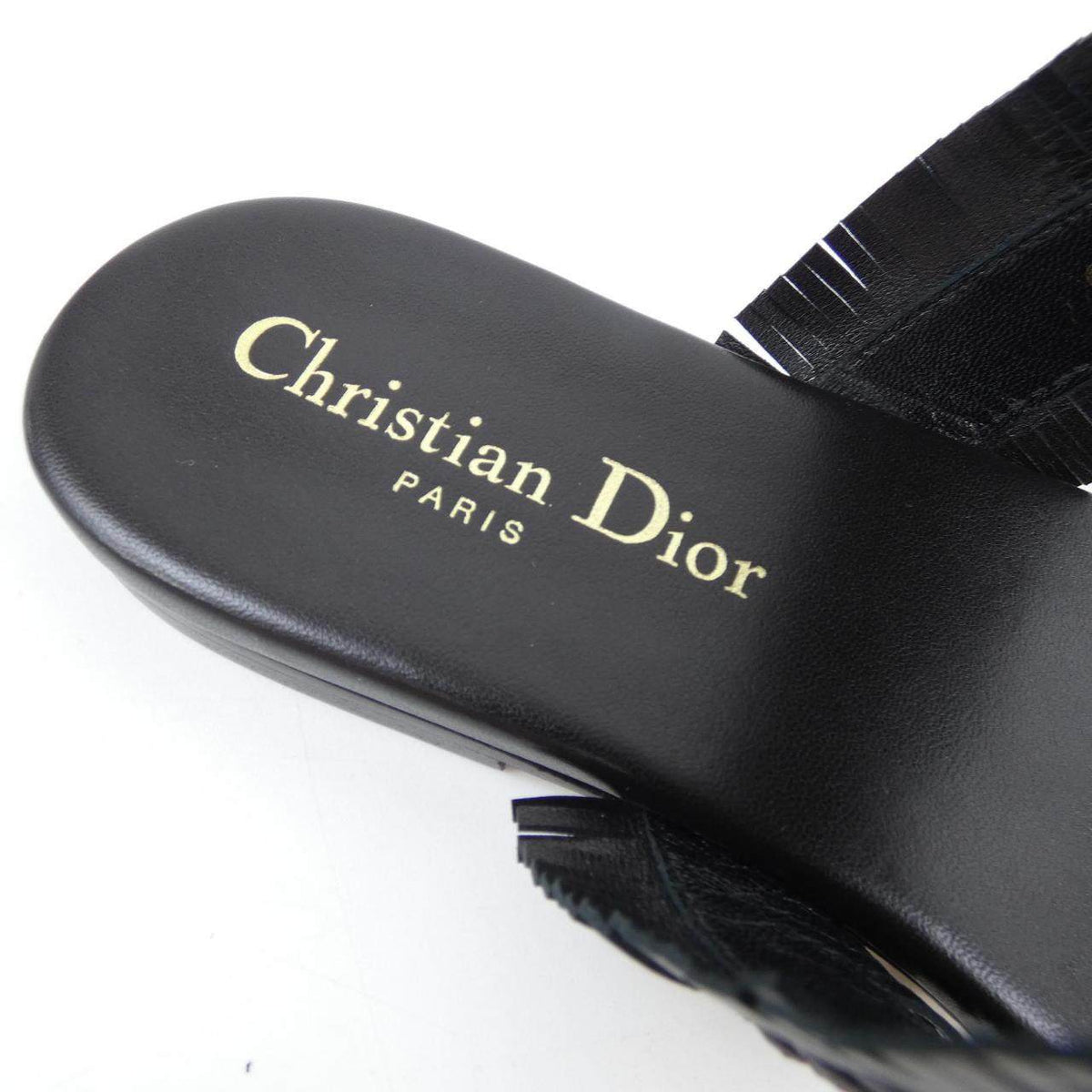 クリスチャンディオール DIOR WAVE レザーサンダル