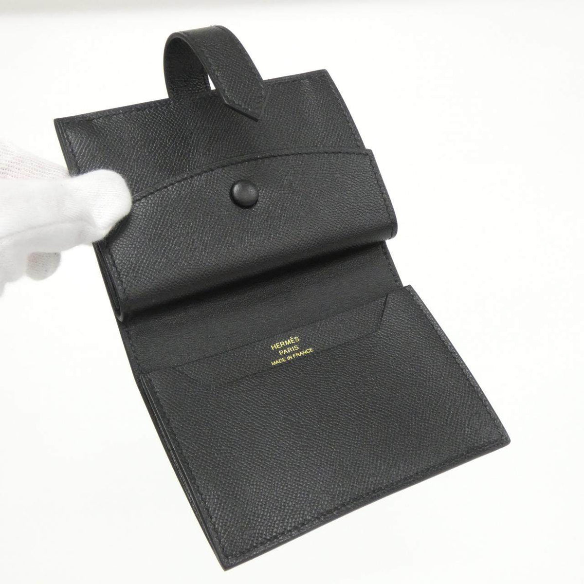 エルメス ベアンミニ マダム 二つ折り財布
