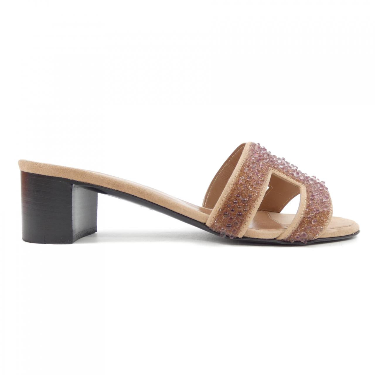 エルメス オアジス37 クリスタルサンダル