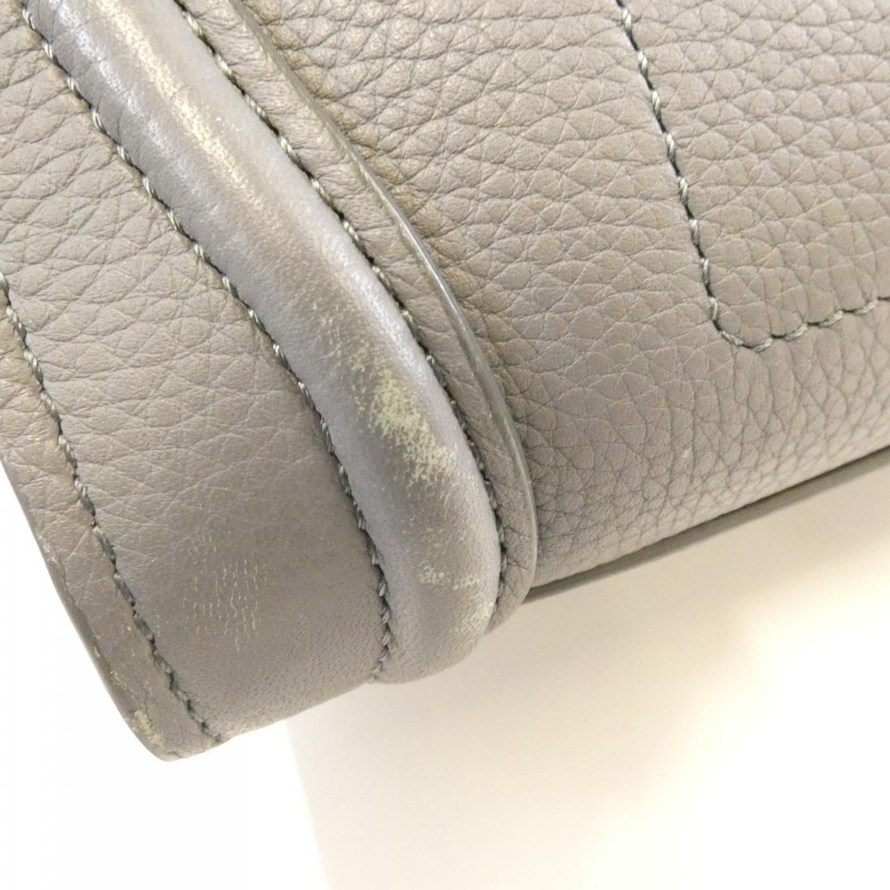 セリーヌ ラゲージ ナノ ショッパー カーフスキン バッグ