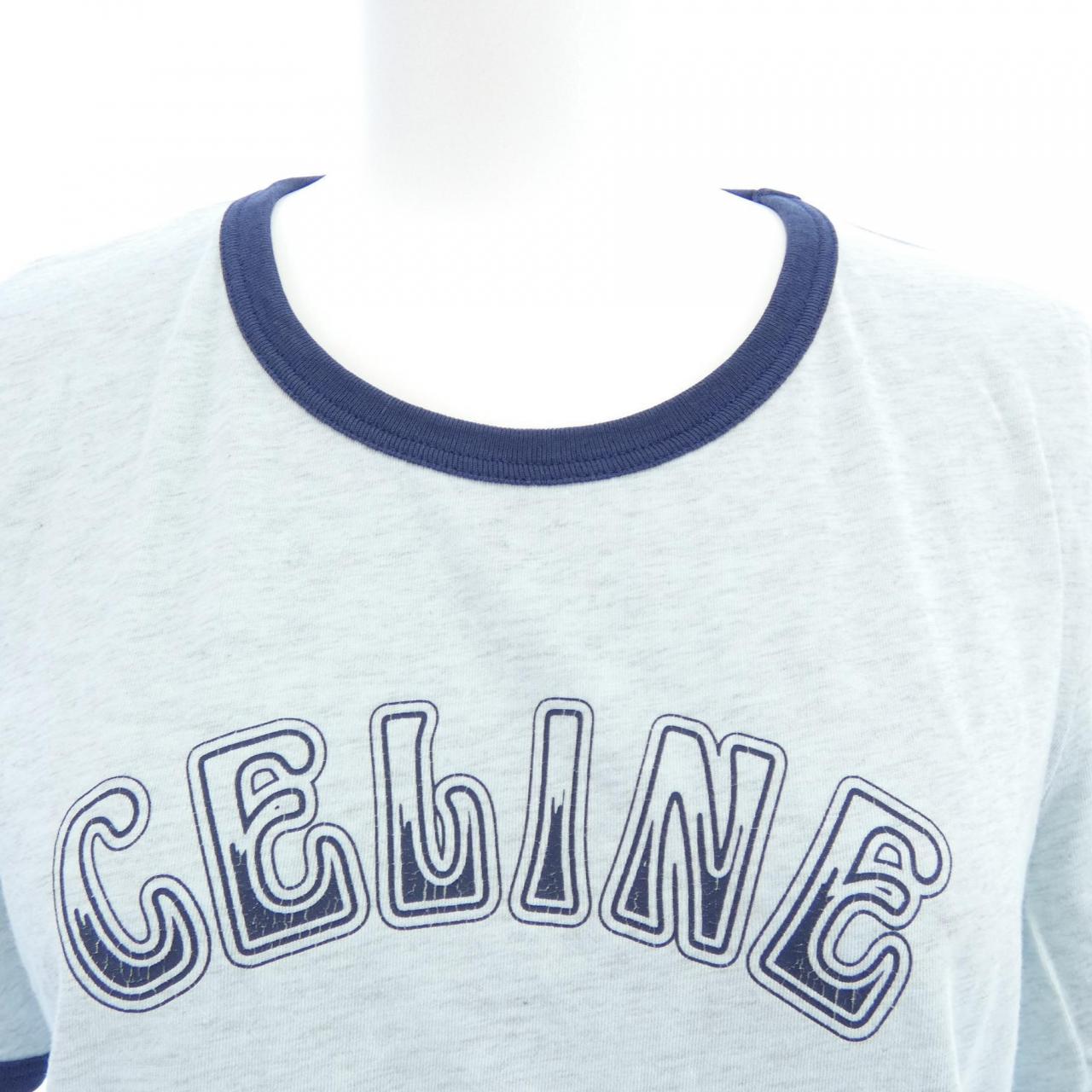 セリーヌ Tシャツ コットンTシャツ
