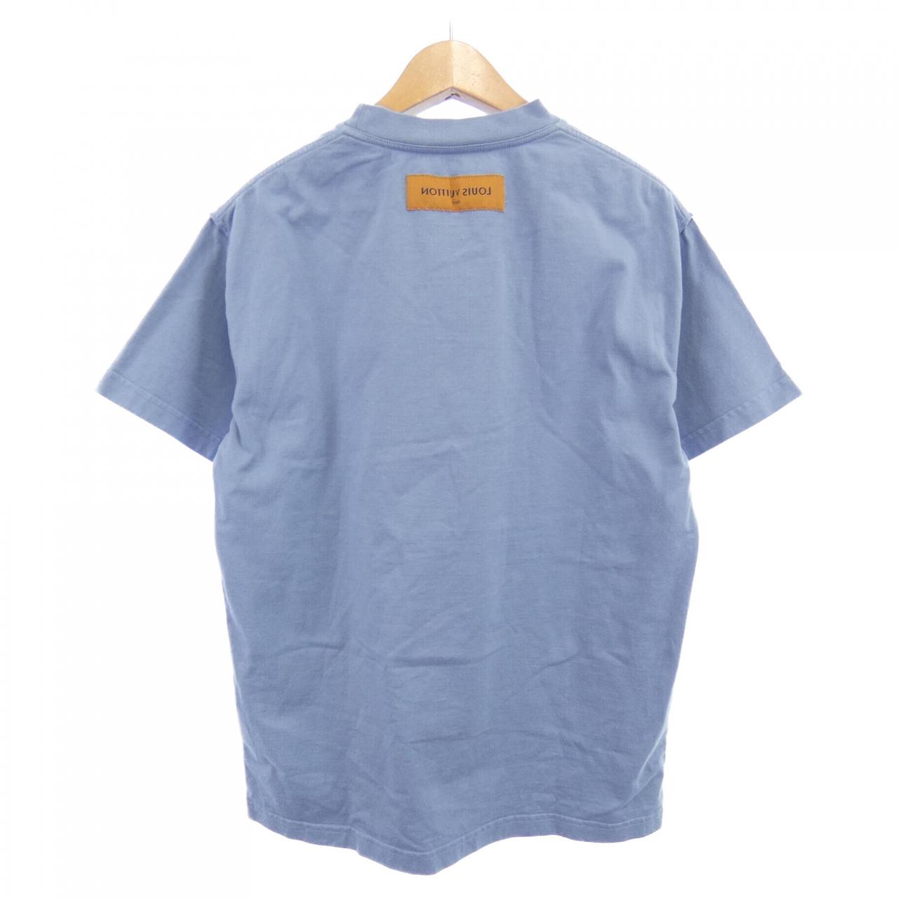 ルイヴィトン エンボスLVコットンTシャツ コットンTシャツ