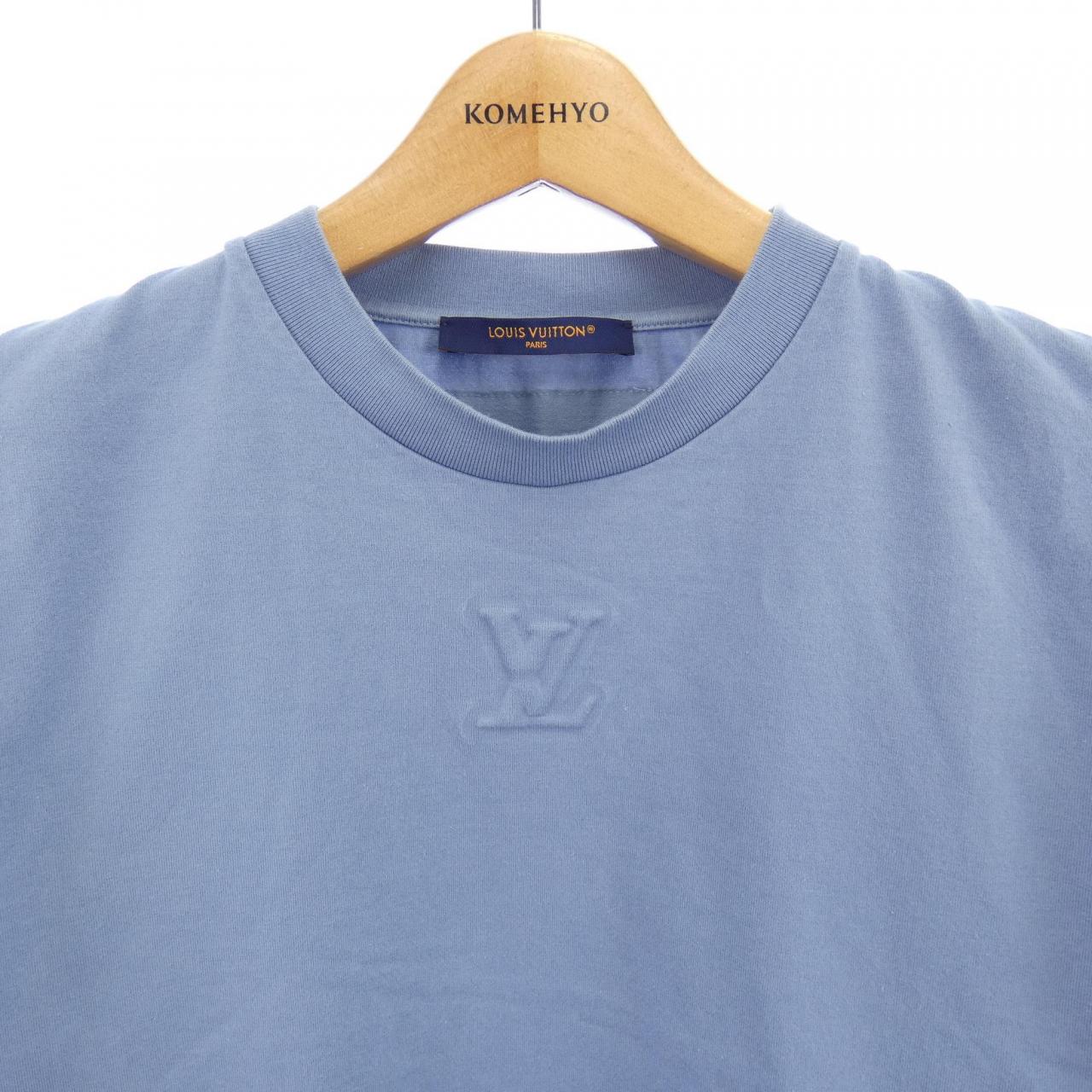 ルイヴィトン エンボスLVコットンTシャツ コットンTシャツ
