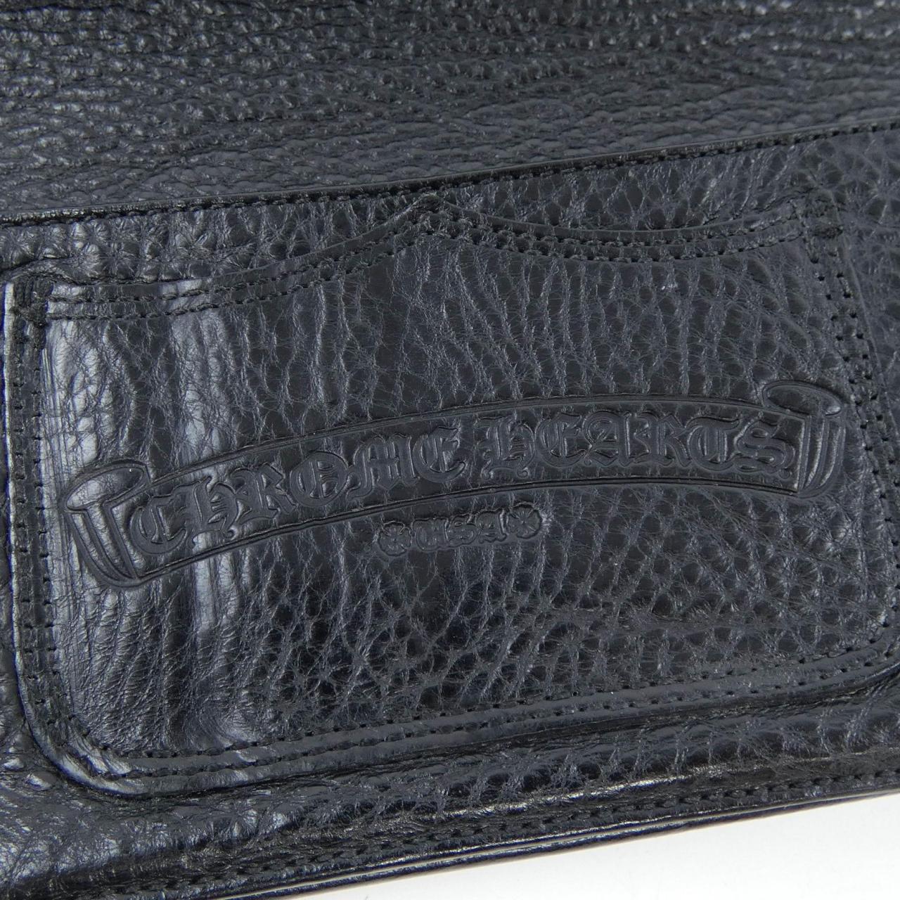 クロムハーツ LNG SNGL FOLD TIPS レザー財布