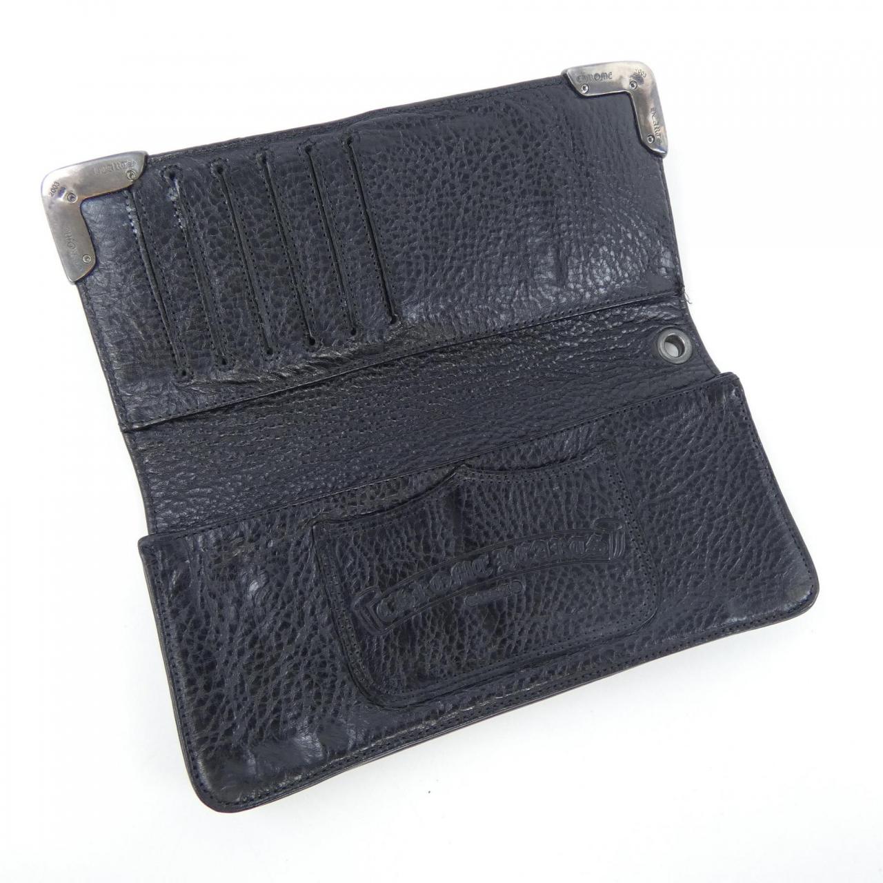 クロムハーツ LNG SNGL FOLD TIPS レザー財布