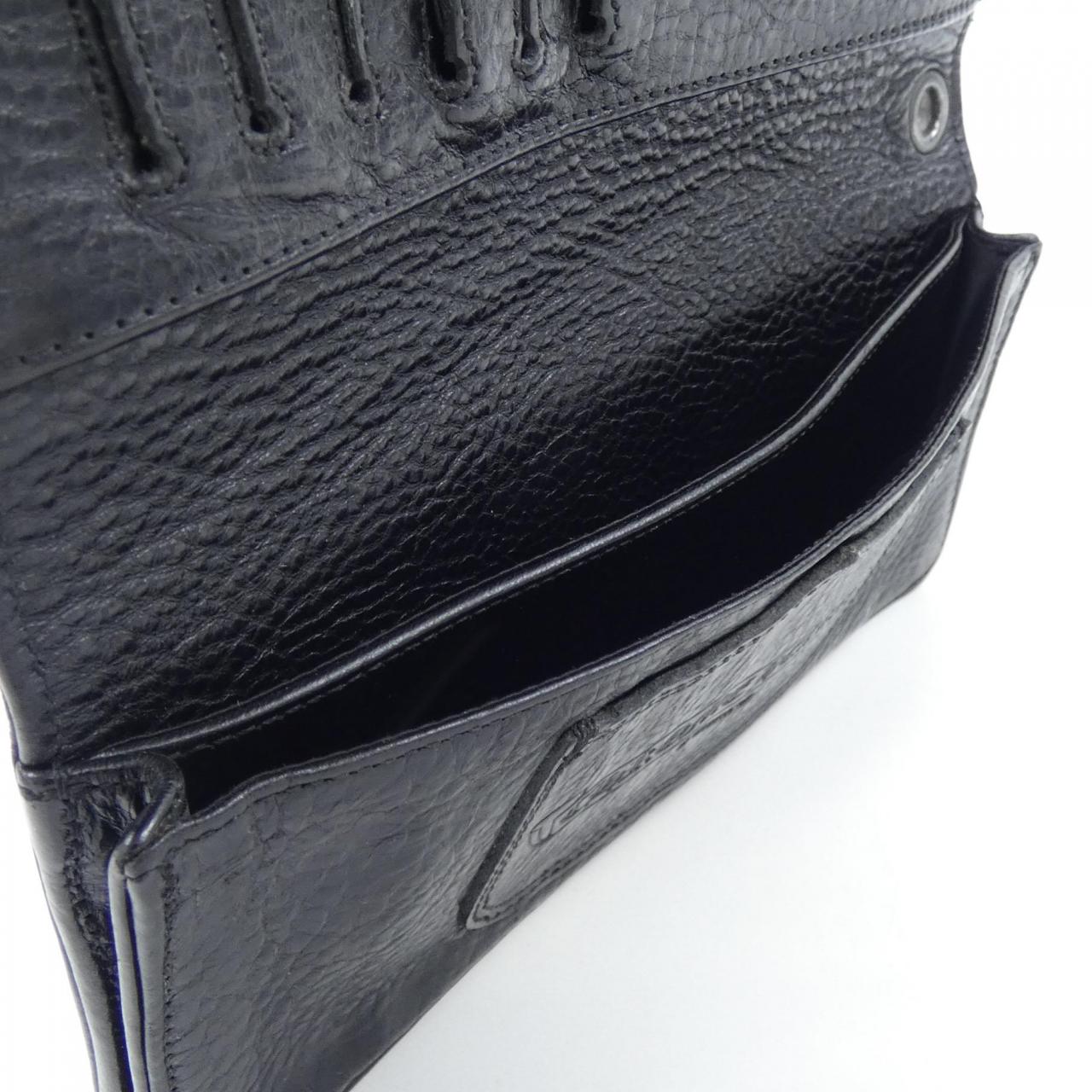クロムハーツ LNG SNGL FOLD TIPS レザー財布
