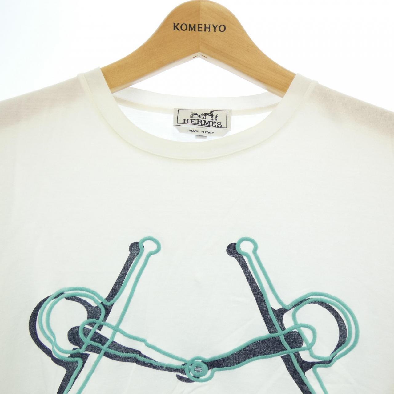 エルメス MORS コットンTシャツ