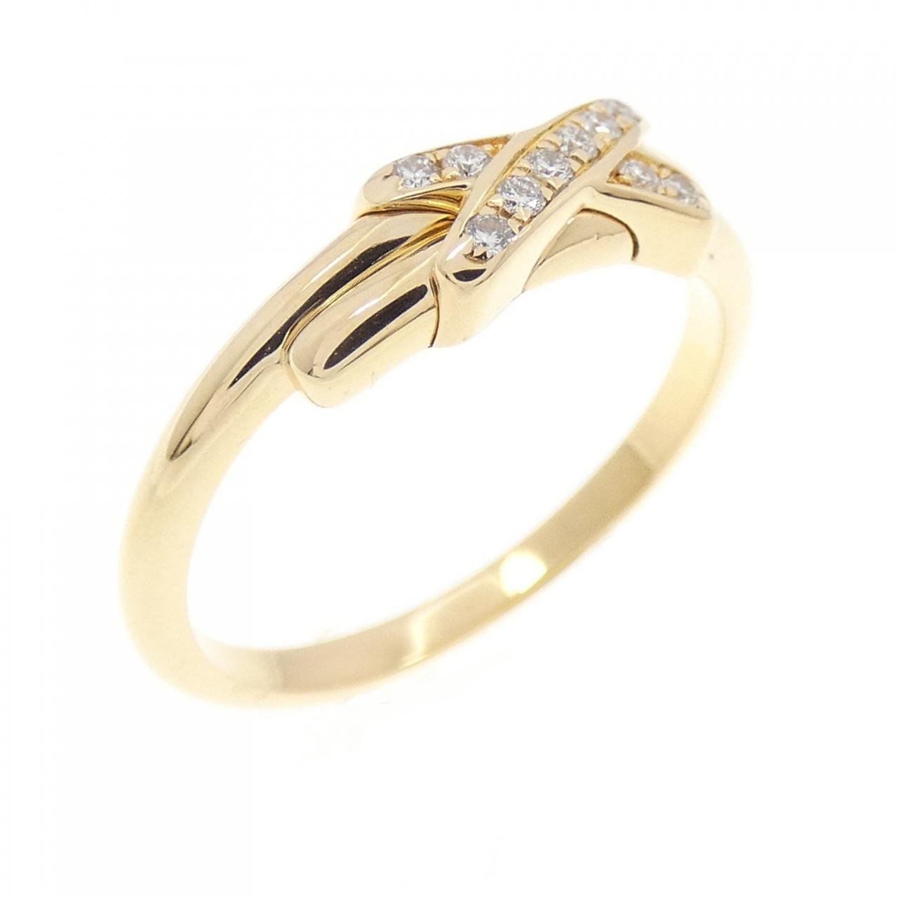 ショーメ リアン エクストラ エクストラ スモール Au750 ダイヤモンド リング サイズ 5