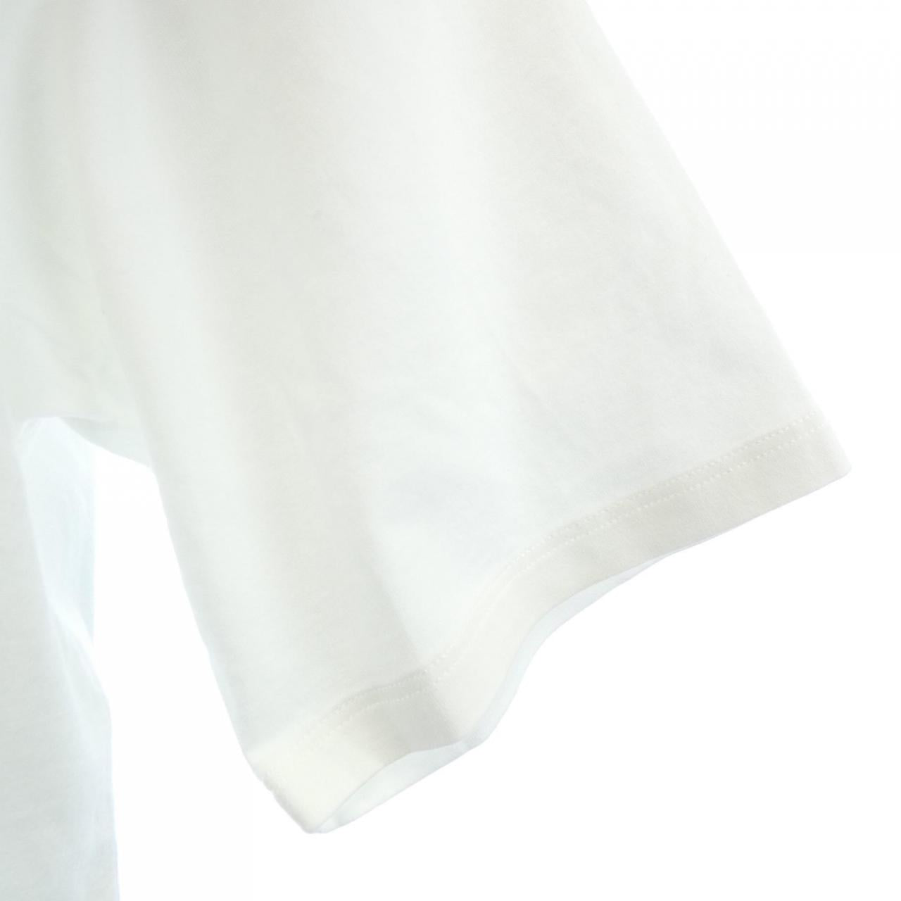 セリーヌ Celine Print クロップド コットンTシャツ