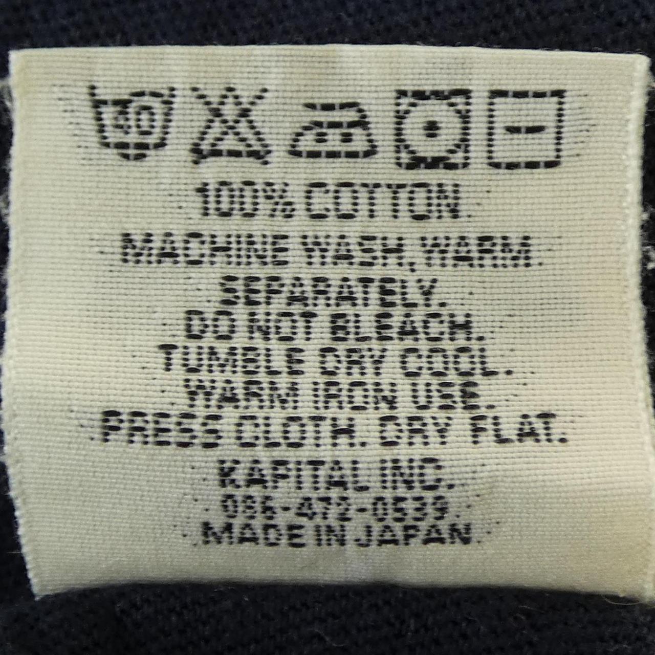 キャピタル コットンTシャツ