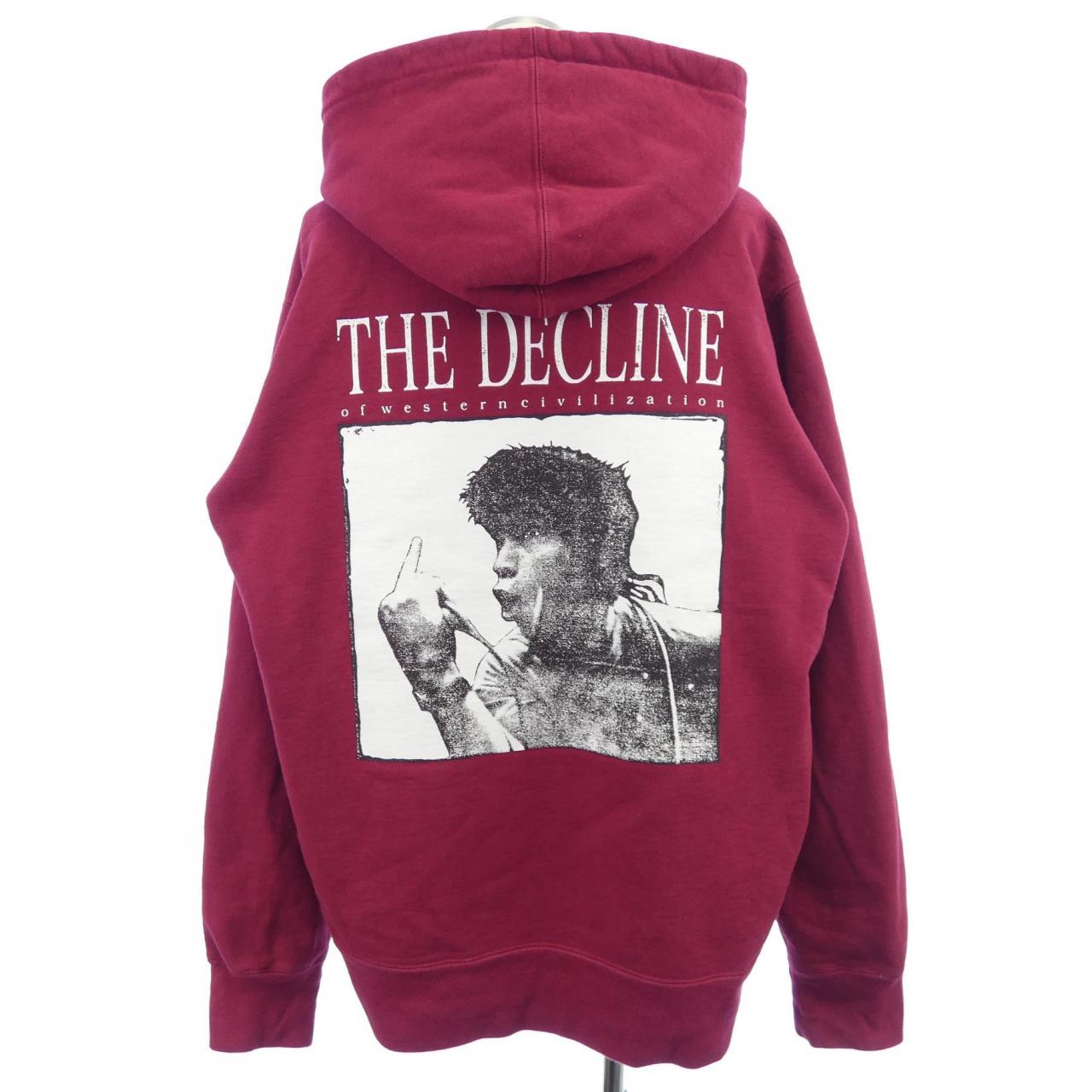 Supreme DECLINE フーディー スウェット パーカー