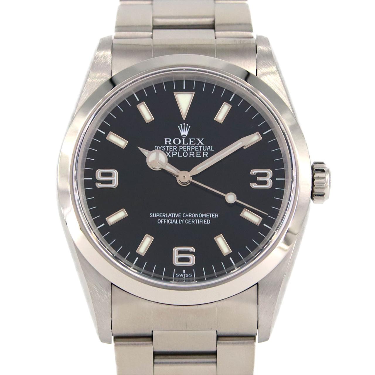 ロレックス エクスプローラー I ステンレス スチール