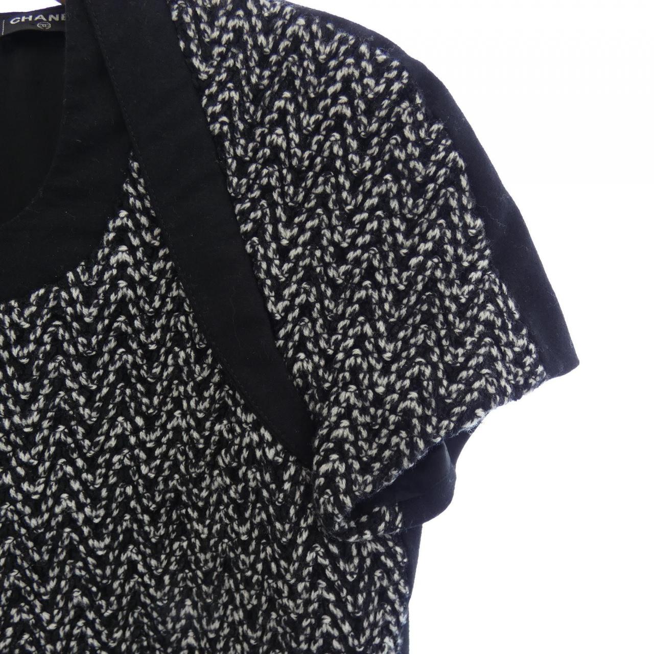 シャネル カシミヤ混トップス