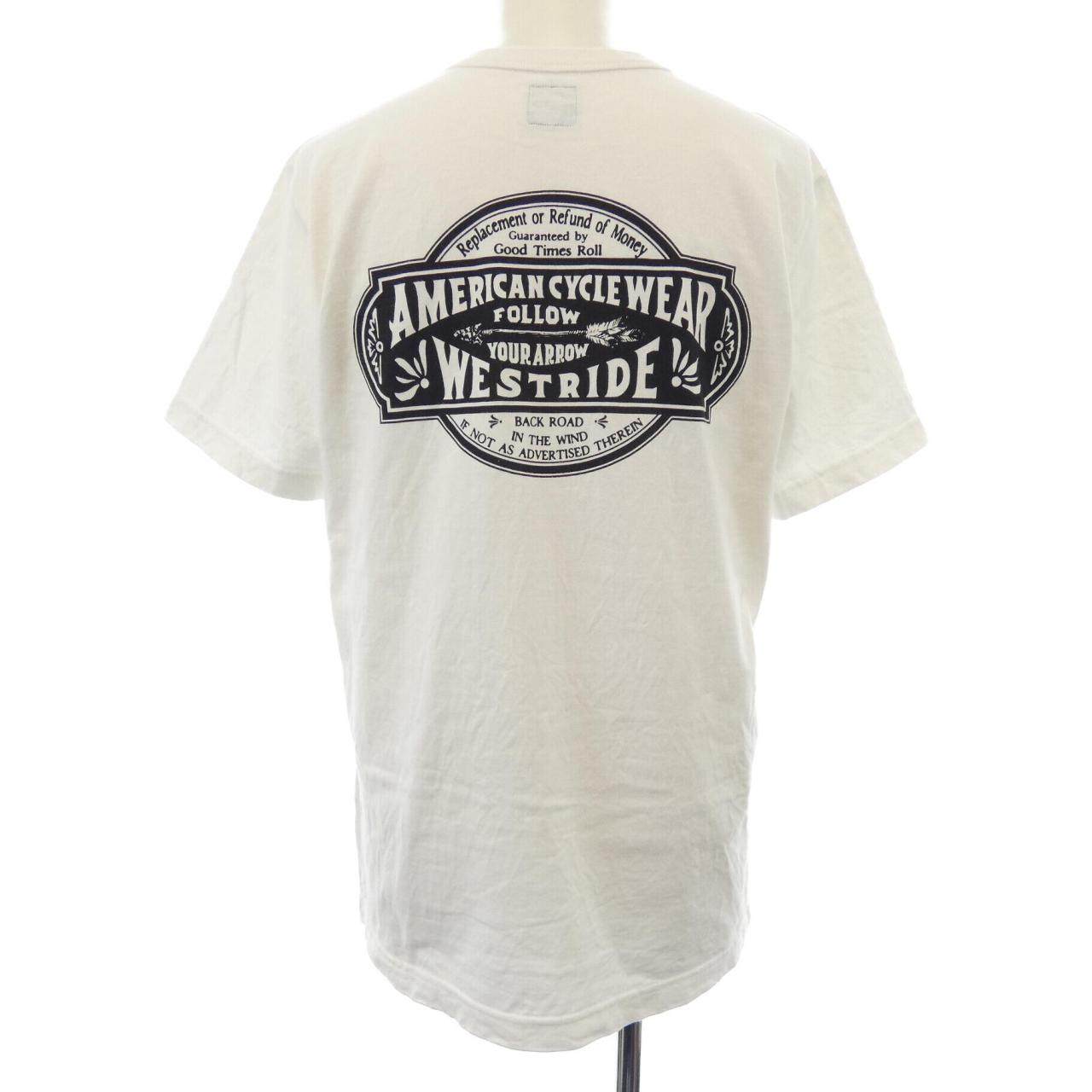 ウエストライド コットンTシャツ